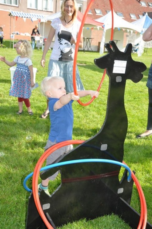 Hoepelgooien - Giraffe 